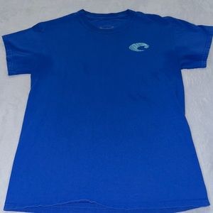 Blue costa short sleeve shirt